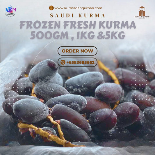 Frozen Fresh Dates - 1KG